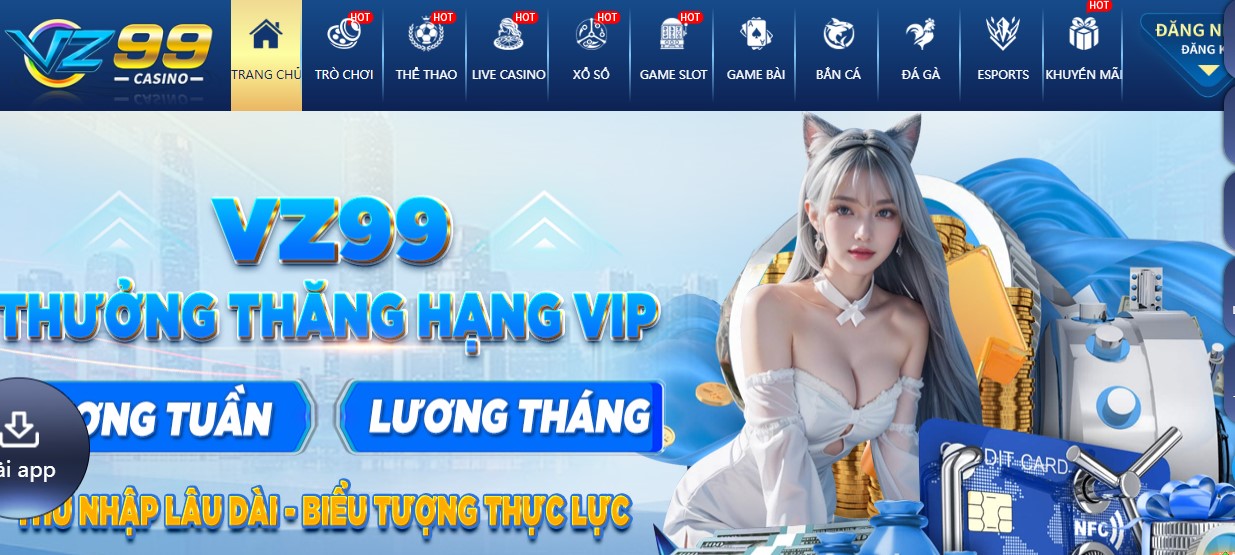 Khám phá app vz99 – Ứng dụng game nổi bật nhất 2024!