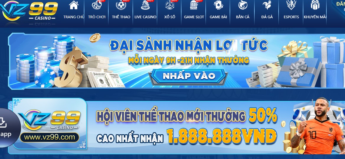 Khuyến mãi vz99 là gì?