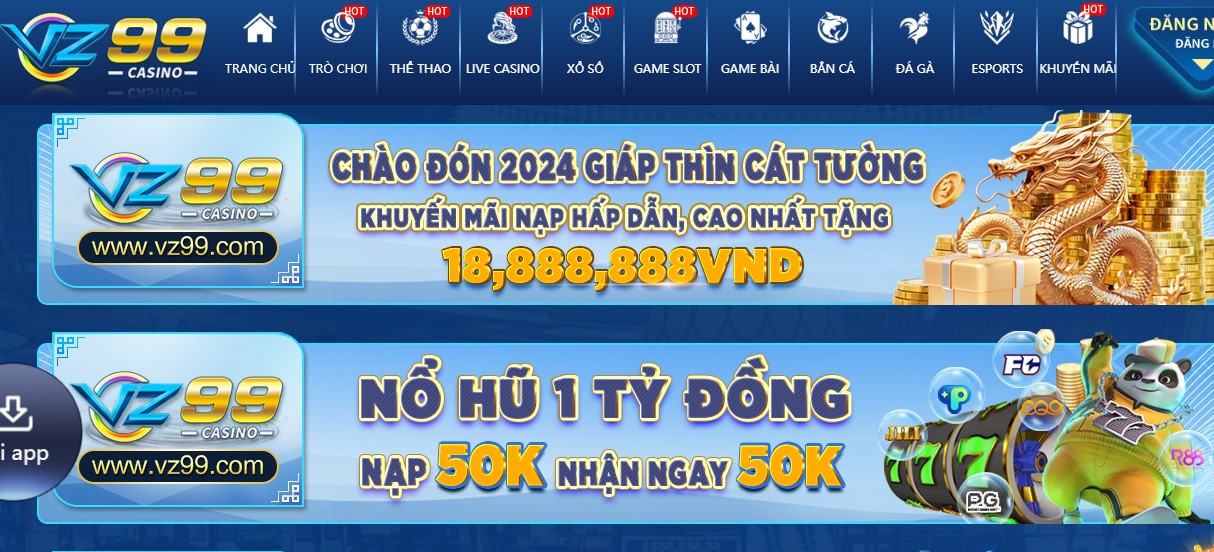 Nạp tiền lần hai nhận quà liền tay 50% tiền nạp lại